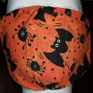 Fun Bats and Spiders Cotton Facemask